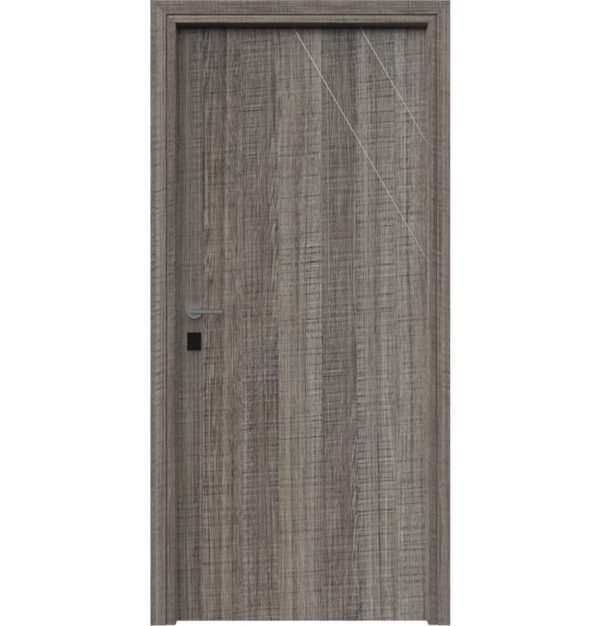 Πόρτες Laminate Economy Standard Σχέδιο-12p Inox Χρώμα-N37