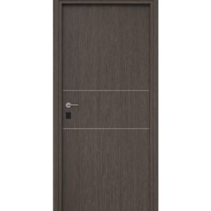 Εσωτερική Πόρτα Laminate Luxury Σχέδιο-5p Inox Χρώμα-N1325