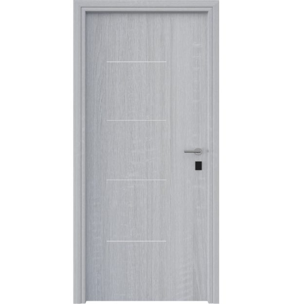 Πόρτες Laminate economy Modern Σχέδιο-10p Inox Χρώμα-N549