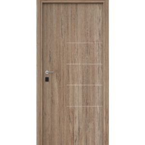 Πόρτες Laminate economy Modern Σχέδιο-9p Inox Χρώμα-N906